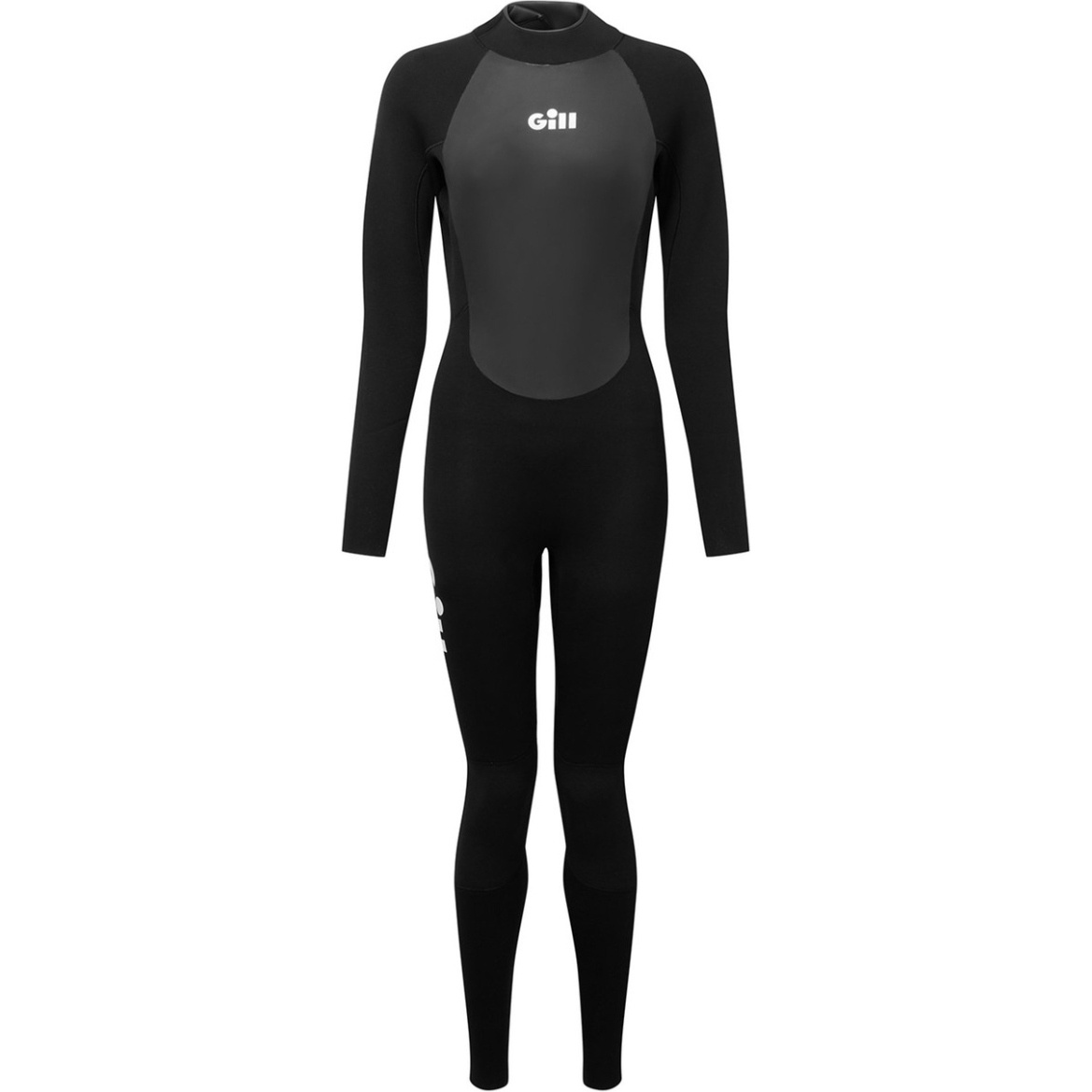 2025 Gill Womens Pursuit 4/3mm Back Zip Wetsuit 5029W - Black